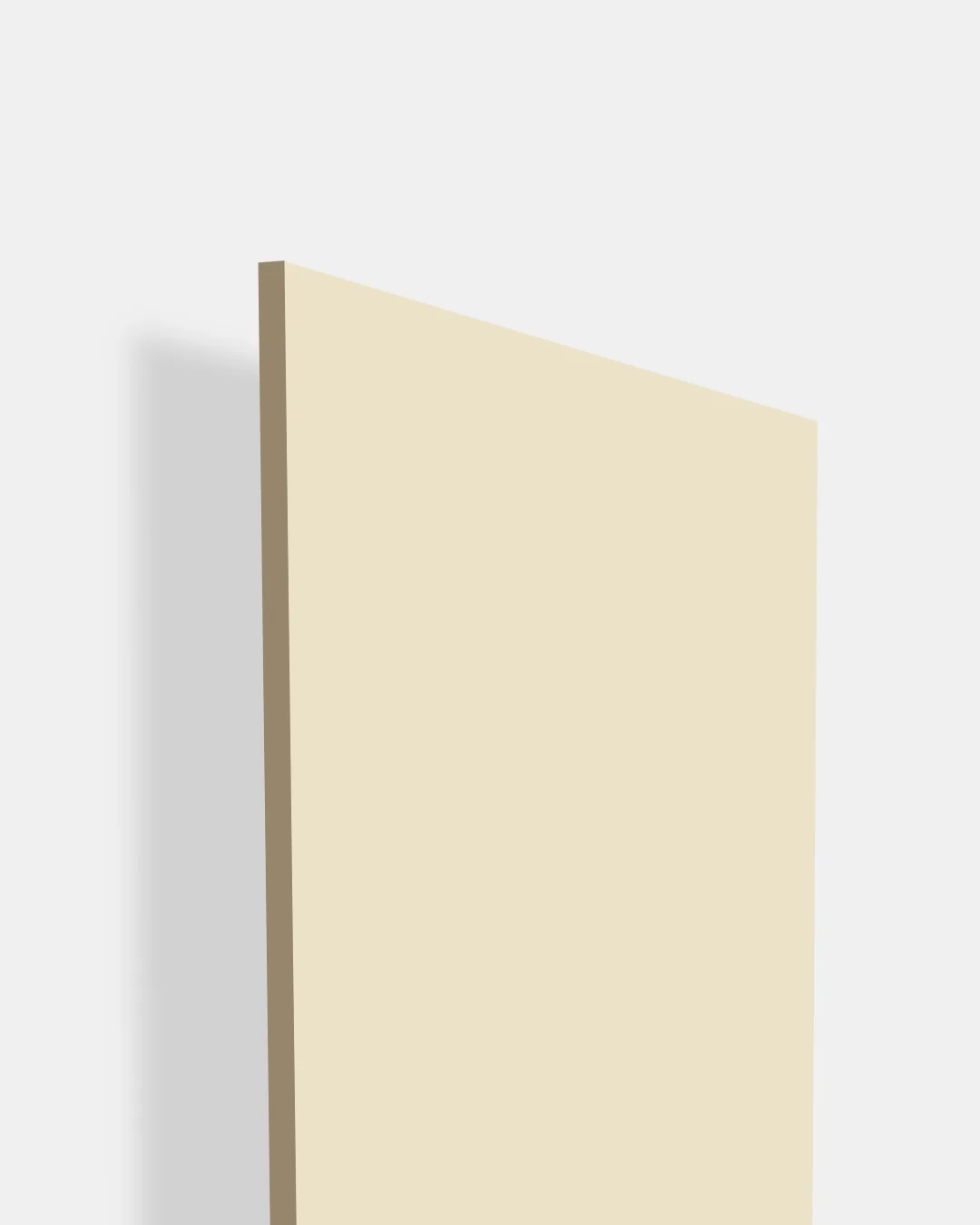 CRB Design Studio - High Gloss Acrylic — Ivory Plywood & Laminate Merino texture preview